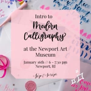 Intro to Modern Calligraphy