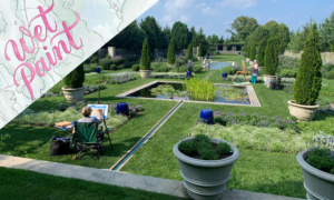 Artist Day at the Blue Garden